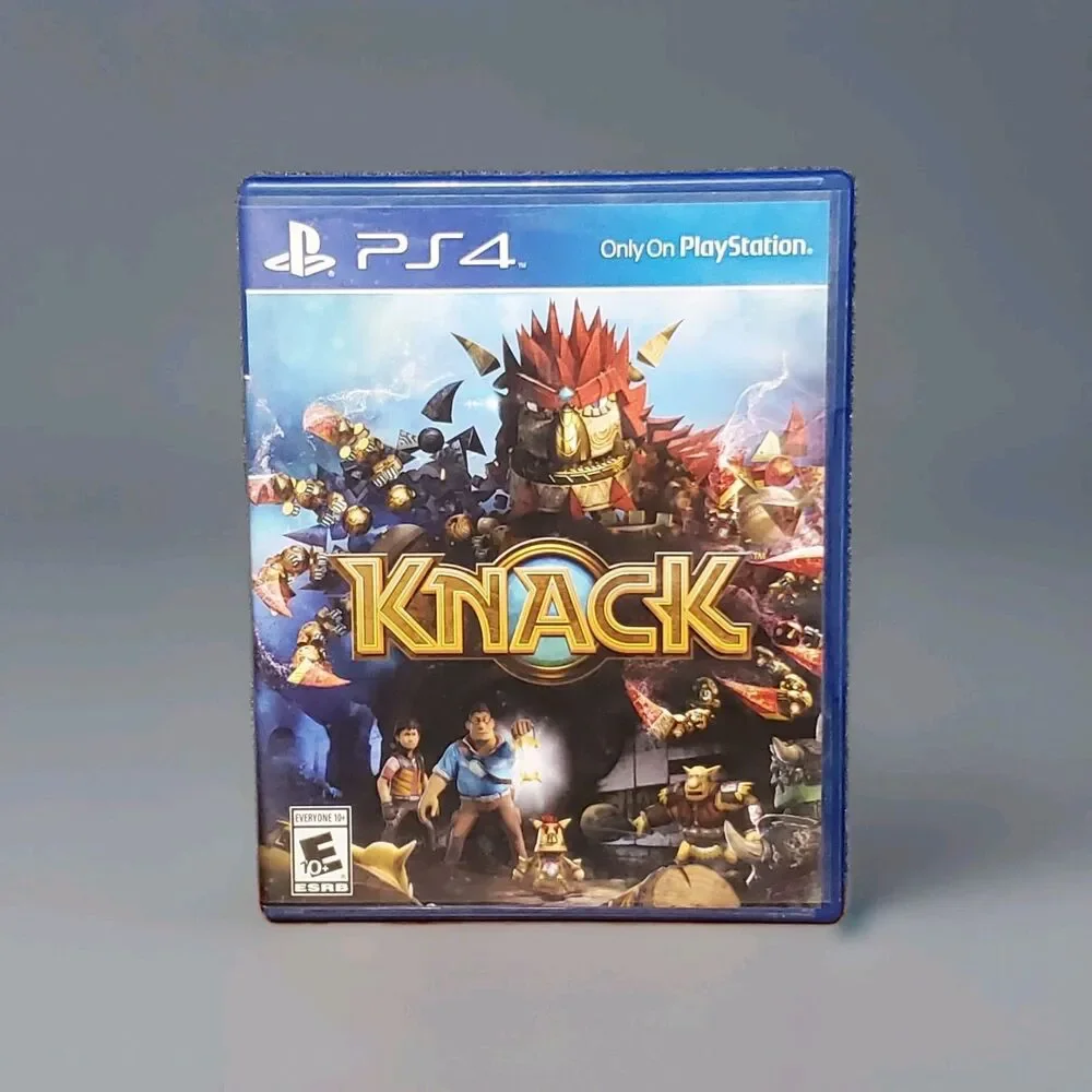 Knack (Sony PlayStation 4, 2013) Working PS4 Adventure Fantasy Video Game